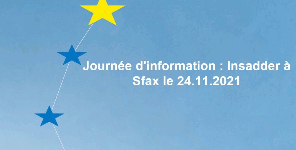 Journée d'information : Insadder à Sfax le 24.11.2021